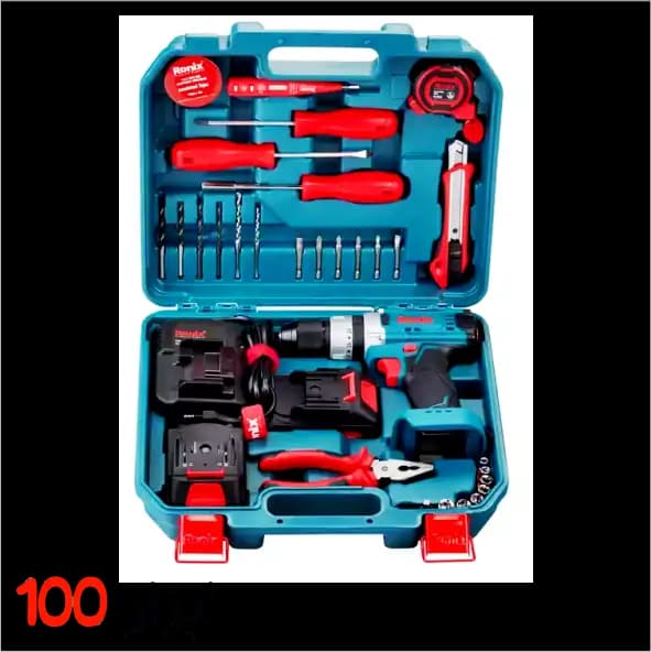 کیت دریل شارژی رونیکس (Ronix)33 پارچه مدل RS-8615