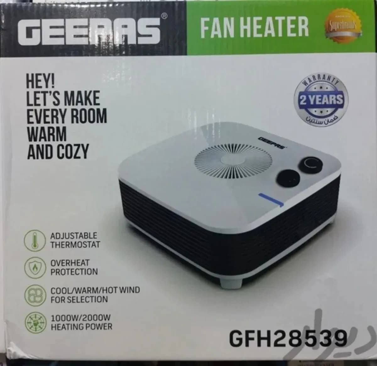 هیتر فن دارجیپاس مدل GFH28539