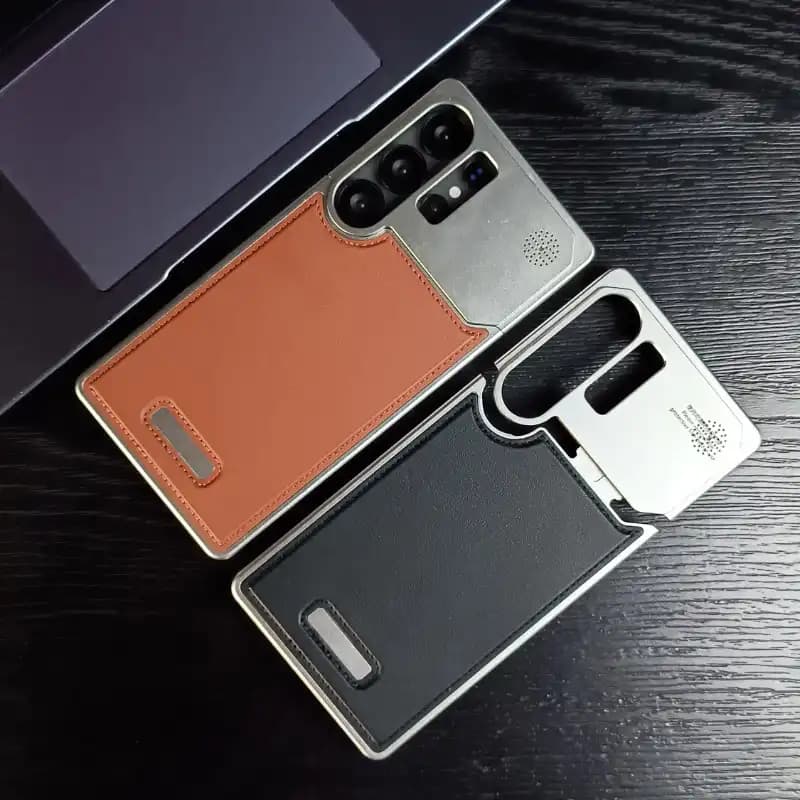 قاب مگ‌سیف چرمی سامسونگ Galaxy S25 Ultra – Samsung Galaxy S25 Ultra Magsafe Case