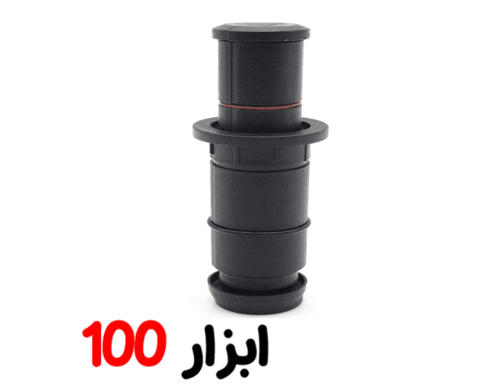 قاپک شیشه ریزو مدل پمپی گییج دار کد YP-PLASTIC-SC200-8INCH — تصویر ۵