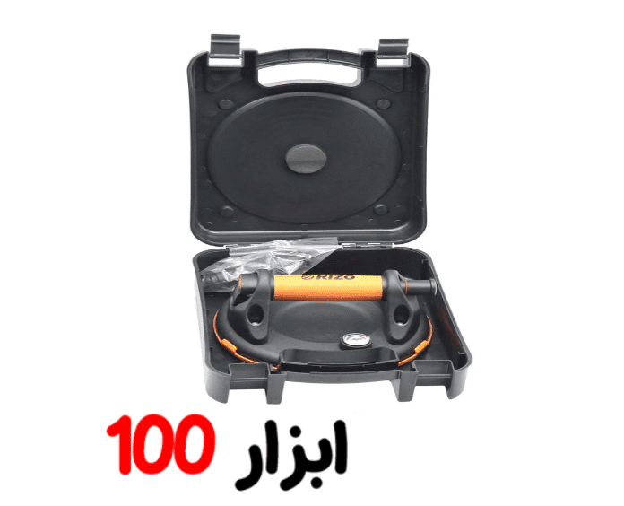 قاپک شیشه ریزو مدل پمپی گییج دار کد YP-PLASTIC-SC200-8INCH — تصویر ۲