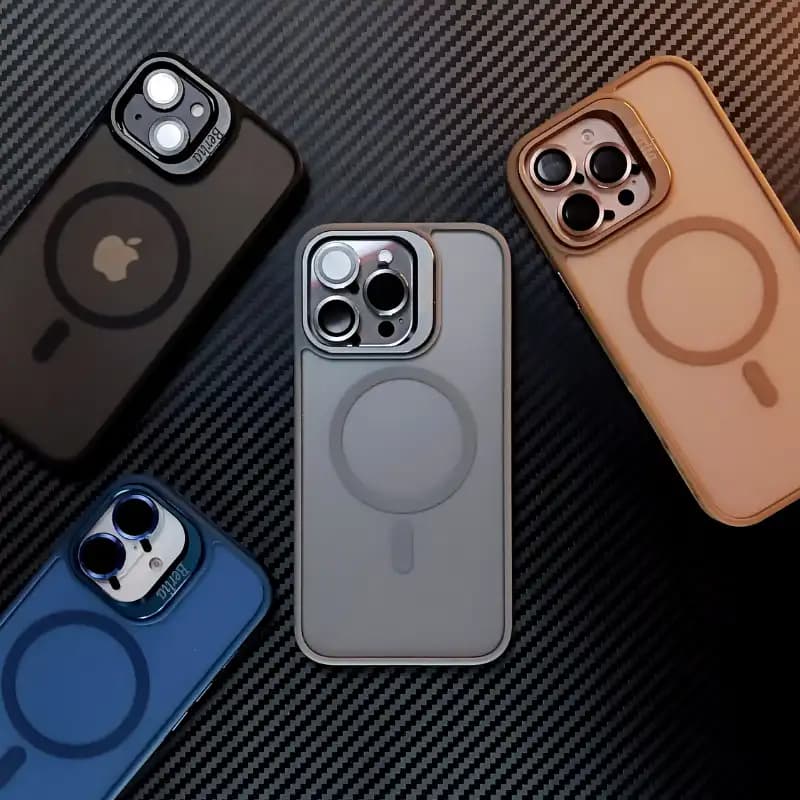 قاب مگ‌سیف مات آیفون 11 مدل Berlia – iPhone 11 Berlia Magsafe Matte Case