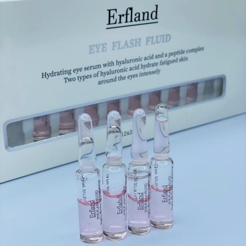 پک ویال دور چشم ارفلند ۱۲ عددی (Erfland Eye Flash Fluid)