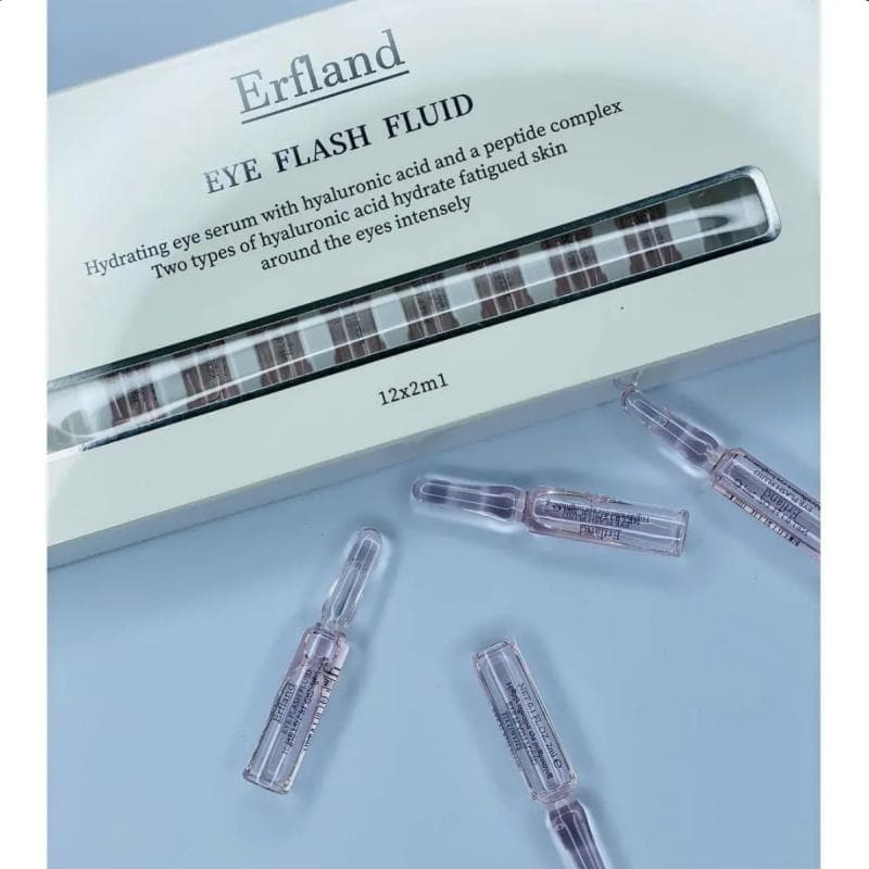 پک ویال دور چشم ارفلند ۱۲ عددی (Erfland Eye Flash Fluid) — تصویر ۴