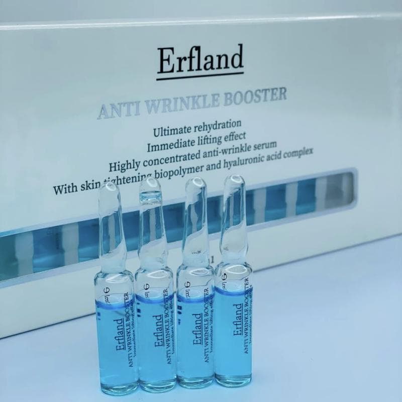 پک ویال ضد چروک ارفلند ۱۲ عددی Erfland Anti-Wrinkle Booster Ampoules