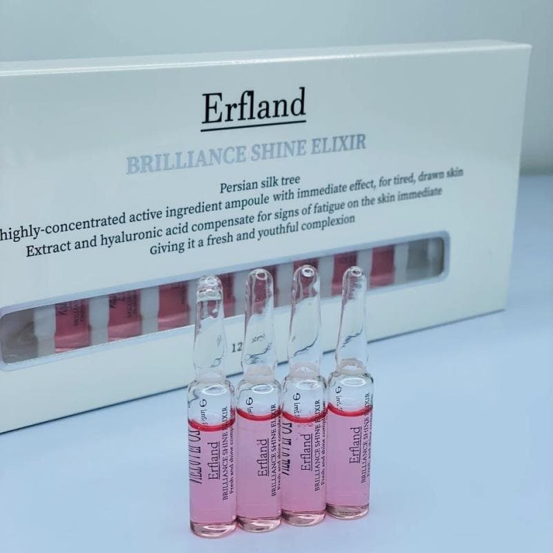 پک ویال ضد لک ارفلند Erfland Brilliance Shine Elixir (Persian Silk Tree)