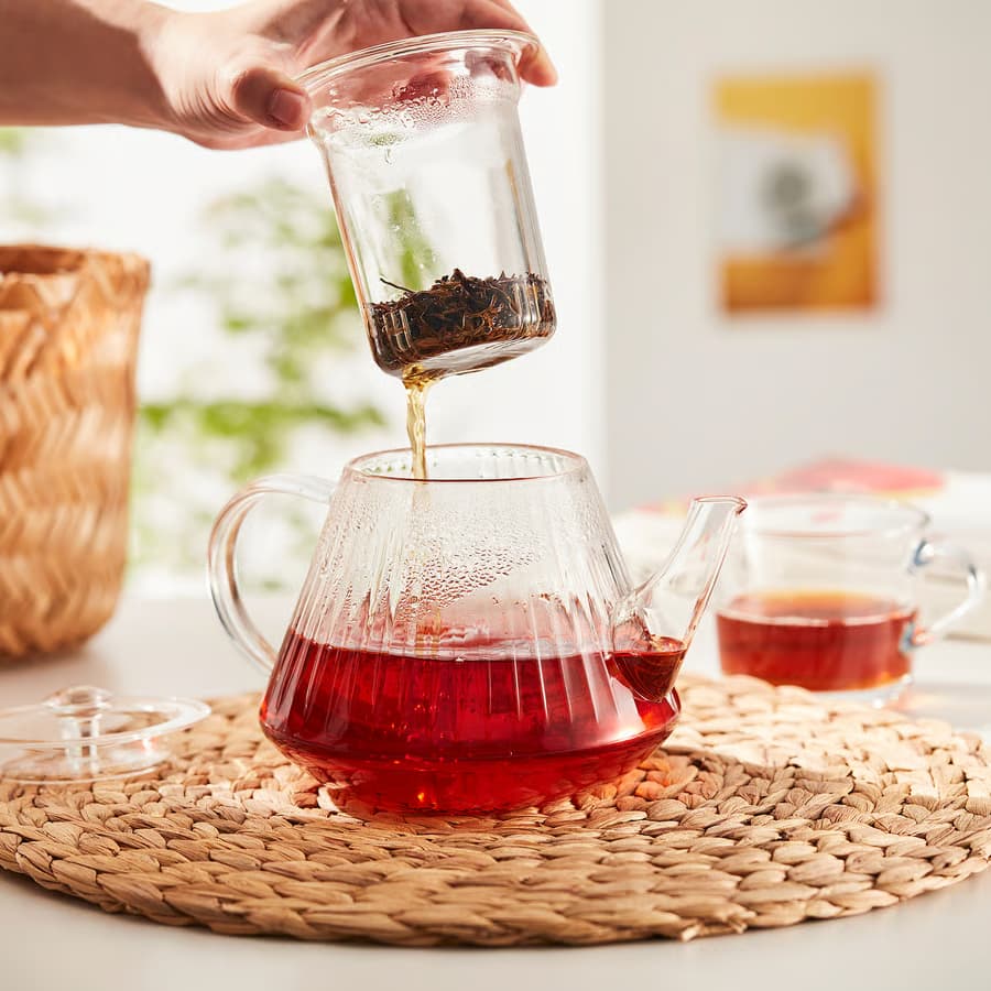 قوری شیشه ای SKÄLRYTA ایکیا — تصویر ۳