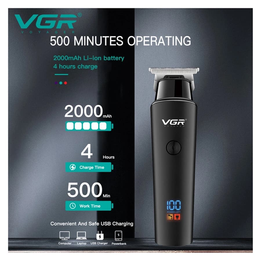 ماشین اصلاح سر صورت VGR 937 — تصویر ۳