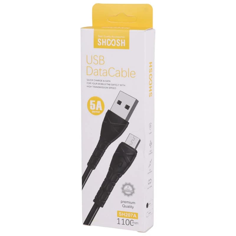کابل تبدیل USB به MICRO-USB شوش SHOOSH SH207A — تصویر ۴
