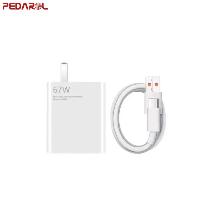 شارژر دیواری شیائومی 67 وات به همراه کابل تبدیل USB-C — تصویر ۷
