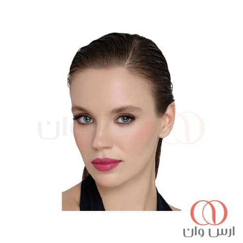 رژ لب جامد آبرسان گلدن رز مدل silky shine hydrating lipstick — تصویر ۳