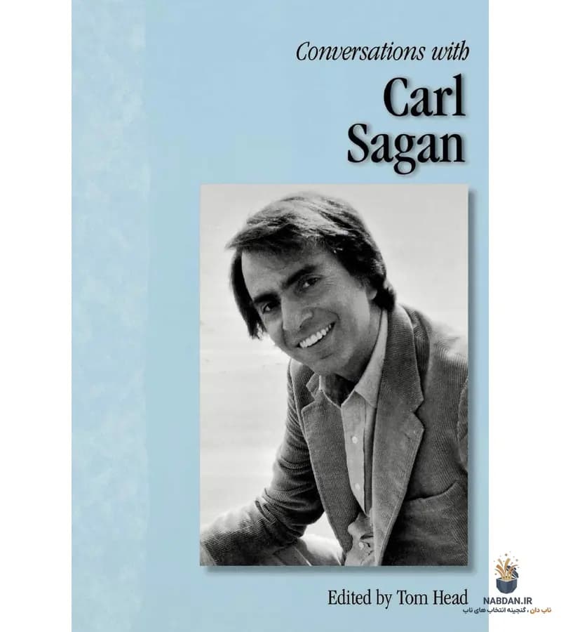 کتاب Conversations with Carl Sagan (گفتگوها با کارل سیگان) نسخه انگلیسی PDF | تام هد