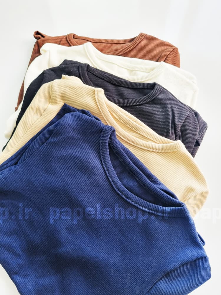 بادی کبریتی یقه گرد آستین بلند — تصویر ۷
