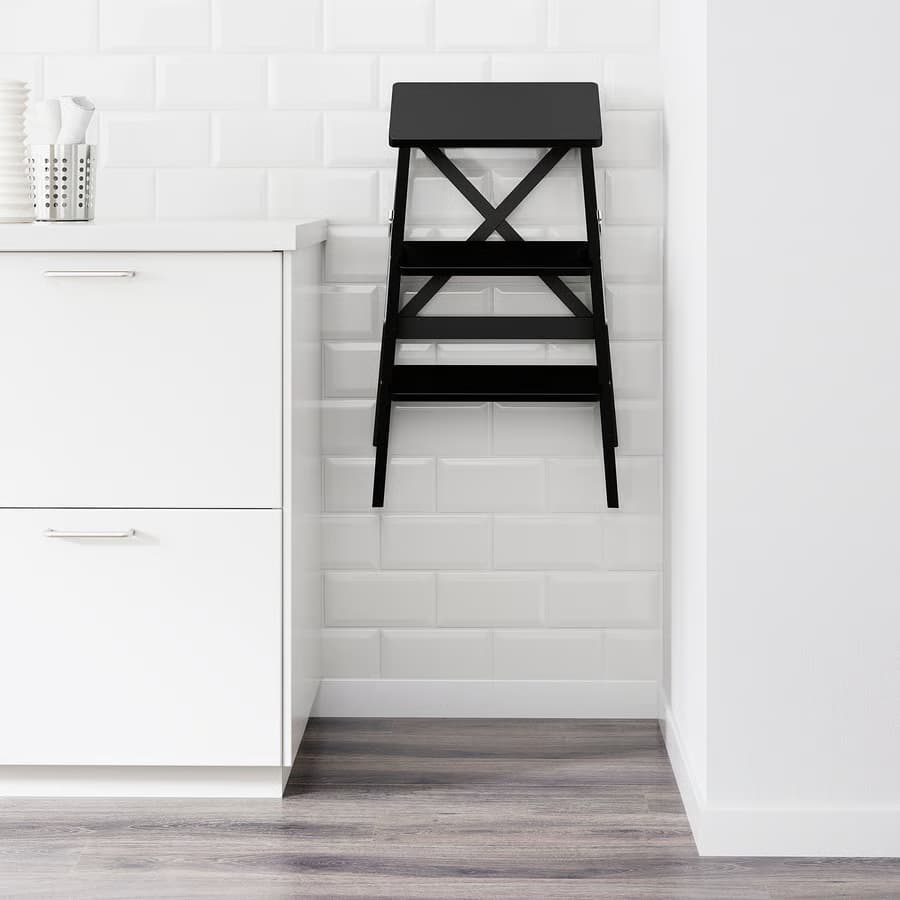 چهار پايه پله اي BEKVAM 63CM مشكي ايكيا — تصویر ۳