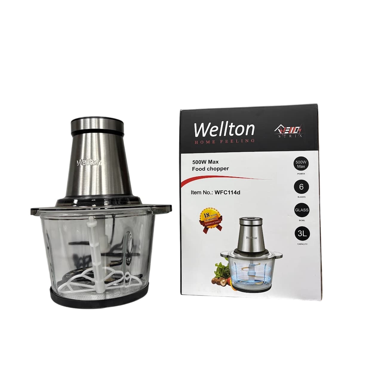خردکن ولتون مدل WFD 114D — تصویر ۷
