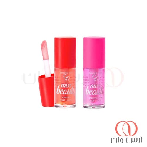 تینت لب روغنی گلدن رز مدل میس بیوتی Miss Beauty