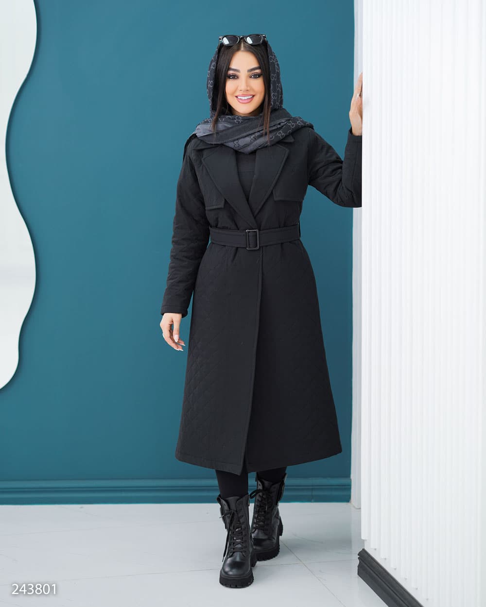 کاپشن زنانه مدل ماهکان کد 5002438