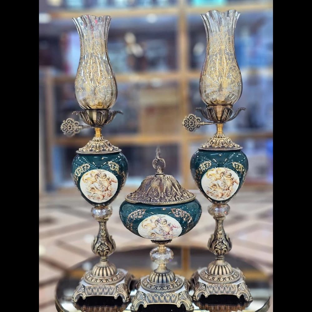 ست شمعدان کاپ فرشته | شمعدان جدید کد 336 — تصویر ۳