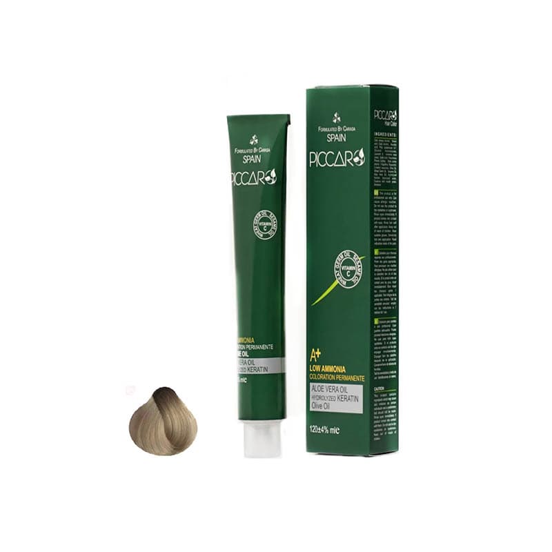 رنگ موی پیکارو با حجم 120 میل شماره M10 (بلوند زیتونی روشن)