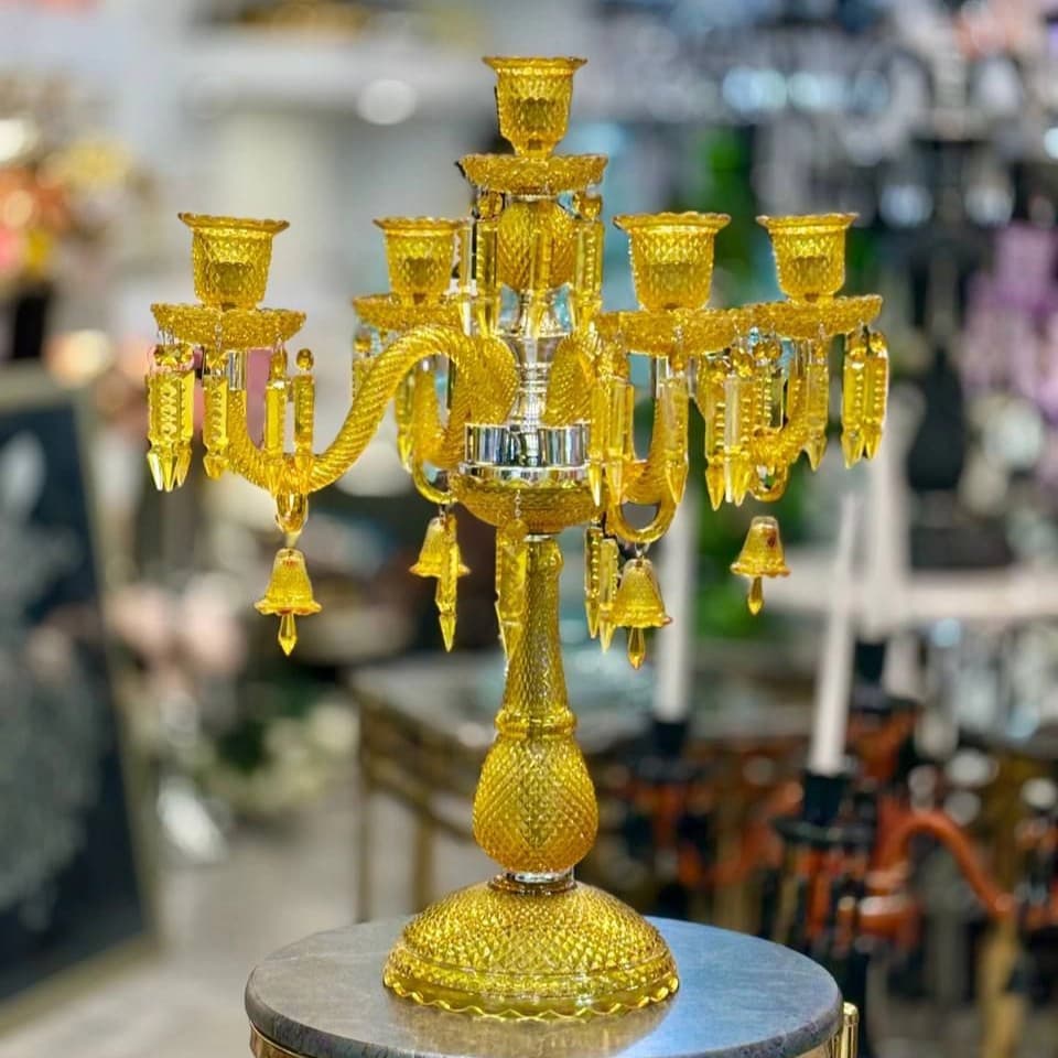 شمعدان سلطنتی ۵ شعله باکارات | جاشمعی جدید کد 285 — تصویر ۵
