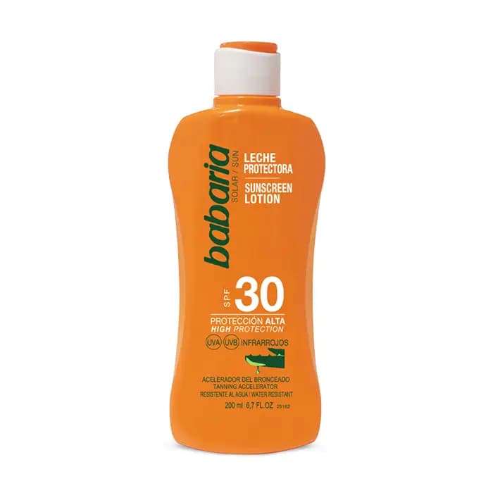 لوسیون ضد آفتاب باباریا حاوی SPF 30 حجم 200 ميل — تصویر ۳