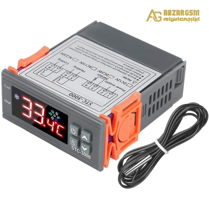 ترموستات صنعتی 12VDC دیجیتال STC-3000 — تصویر ۸