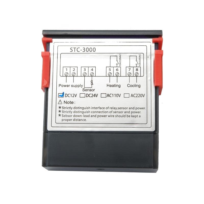 ترموستات صنعتی 12VDC دیجیتال STC-3000 — تصویر ۵