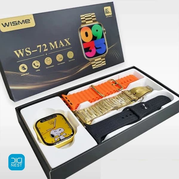 ساعت هوشمند WISME WS-72 MAX — تصویر ۲