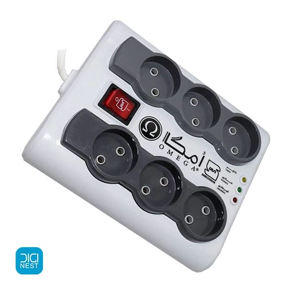 محافظ ولتاژ برق امگا مدل p6000 — تصویر ۳