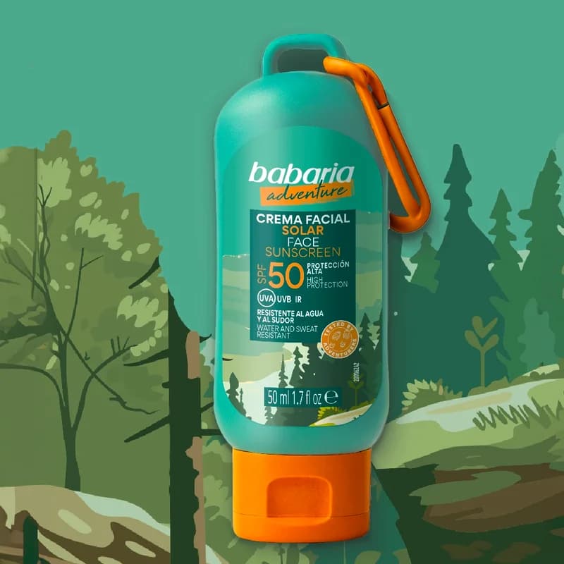 ضد آفتاب باباریا Babaria مدل Adventure حجم 50 میل — تصویر ۴
