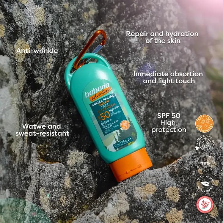 ضد آفتاب باباریا Babaria مدل Adventure حجم 50 میل — تصویر ۵
