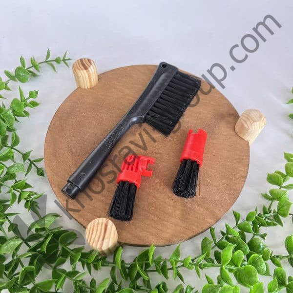 فرچه تمیزکننده اسپرسوساز سه تیکه