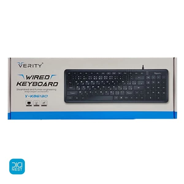 کیبورد با سیم وریتی مدل V-KB 6130 — تصویر ۷
