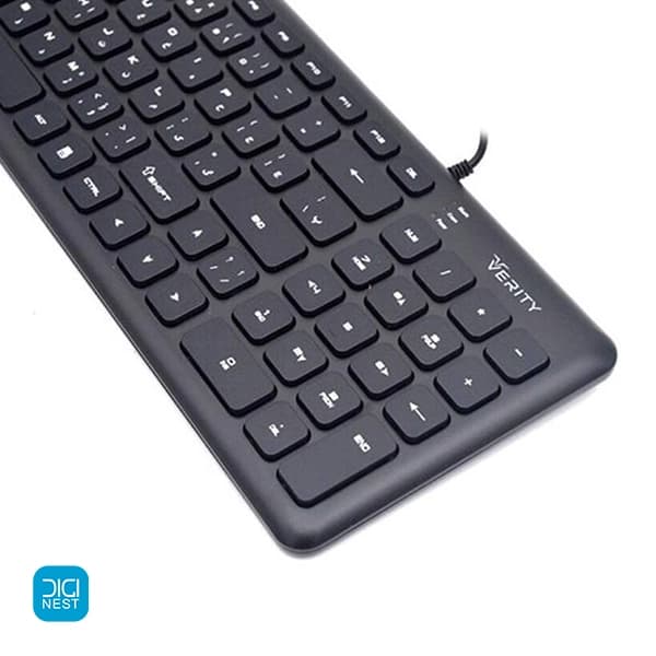کیبورد با سیم وریتی مدل V-KB 6130 — تصویر ۶