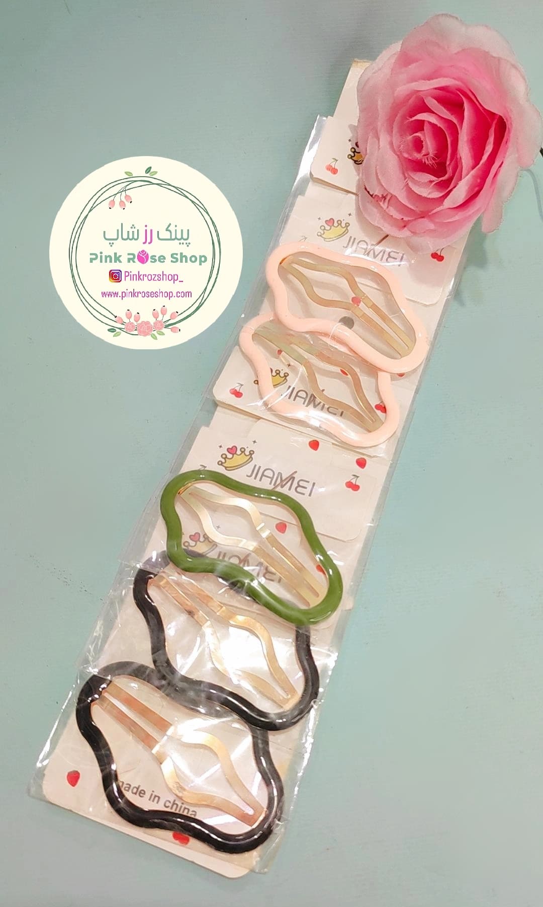 گیره مو فانتزی طرح ابر و ستاره — تصویر ۲