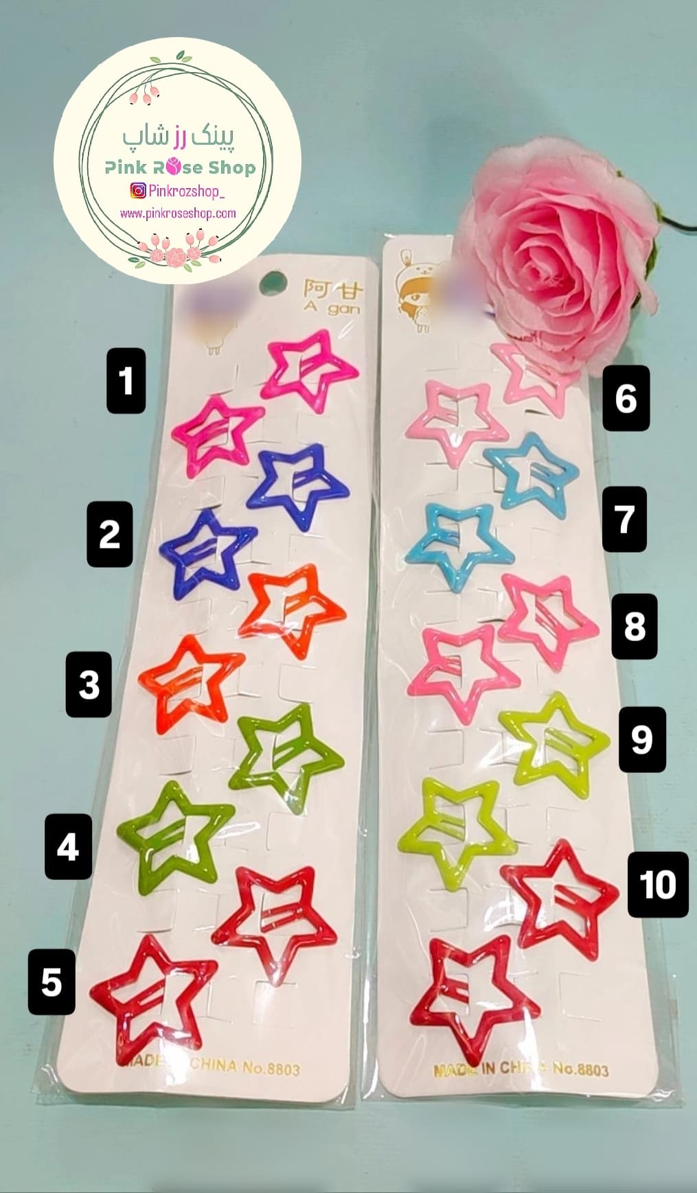 گیره مو فانتزی دخترانه(کد15)