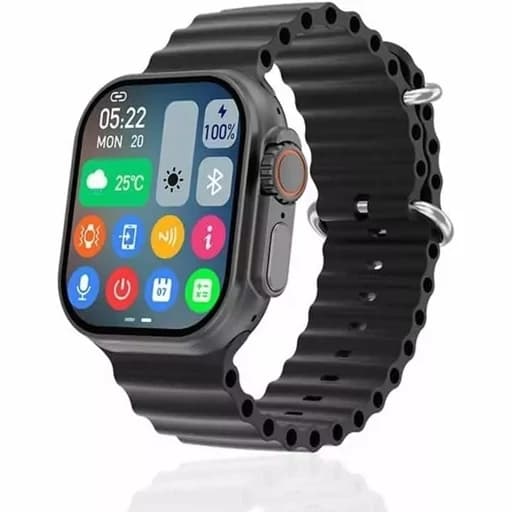 ساعت هوشمند اسمارت واچ و ایرپاد هندزفری بلوتوث مدل دارای 7 بند WS-80 ULTRA2 — تصویر ۴