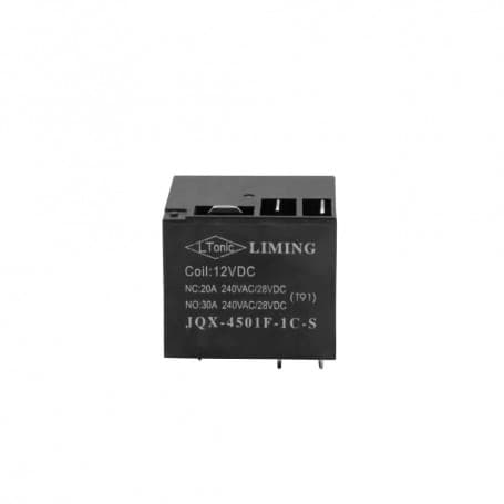 رله فیش خور – کولری 12 ولت 30 آمپر T91 مارک LIMING کد JQX-4501F-1C-S — تصویر ۴