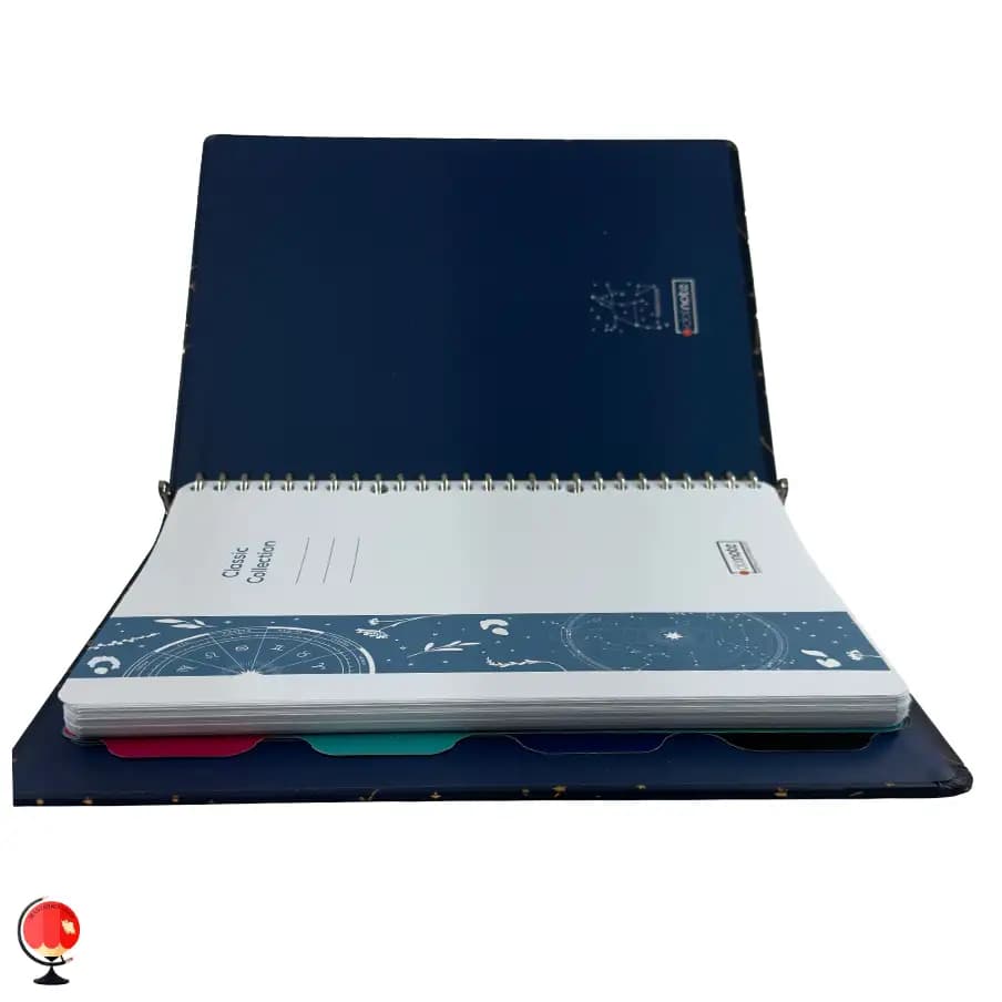 کلاسور 26 حلقه طرح پلنگی دات نوت — تصویر ۵
