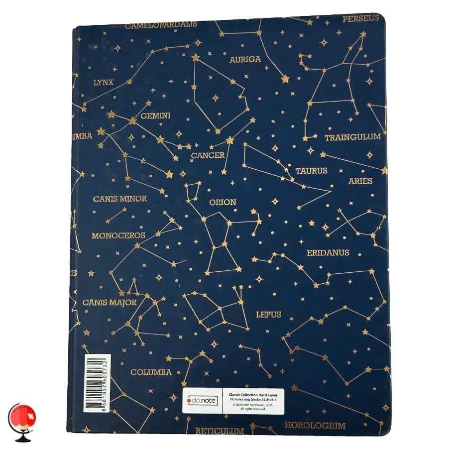 کلاسور 26 حلقه طرح صورت فلکی دات نوت — تصویر ۶