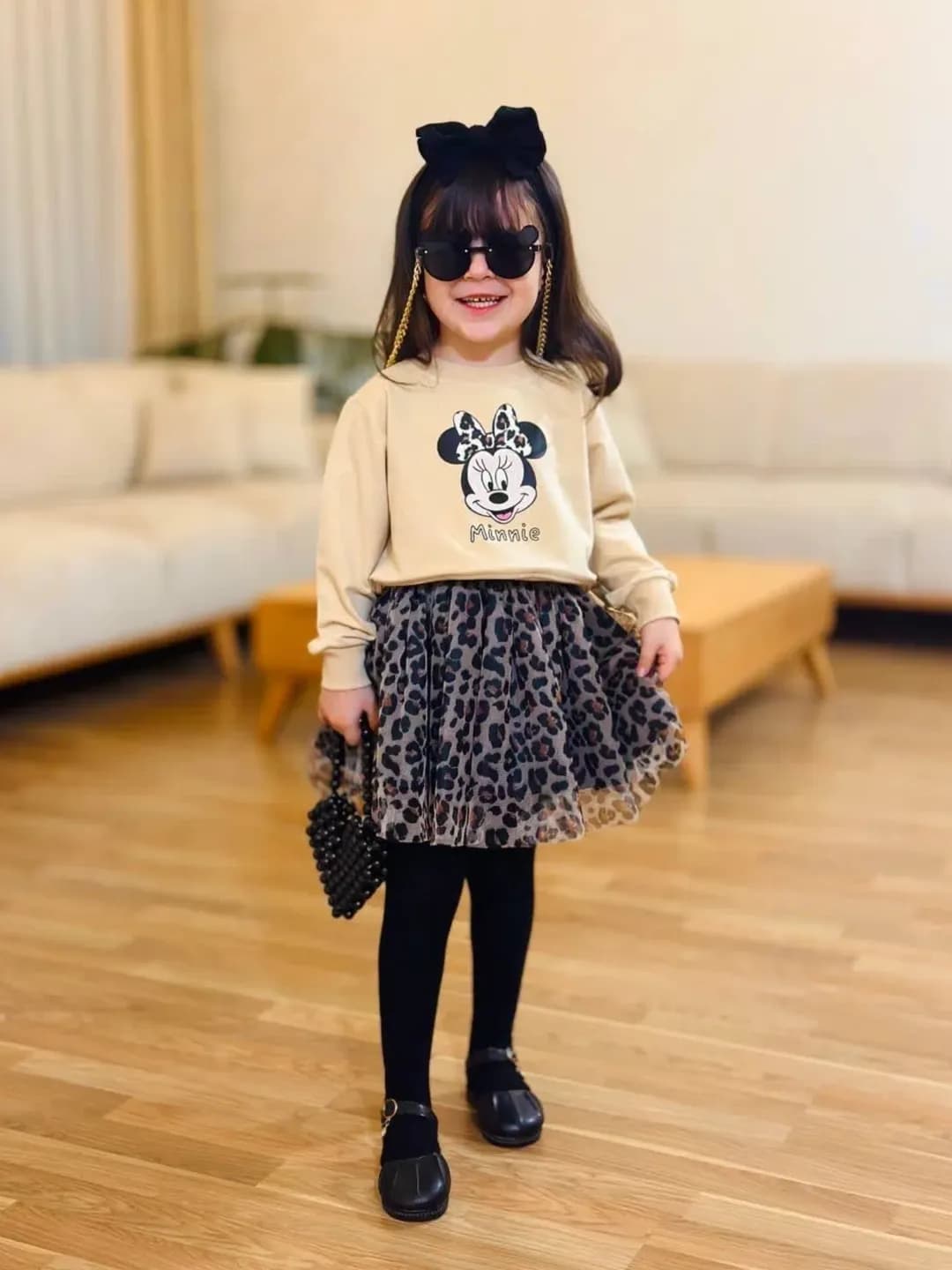 بلوز و دامن دخترانه بچگانه جنس بلوز دورس دونخ پنبه لاکرادار