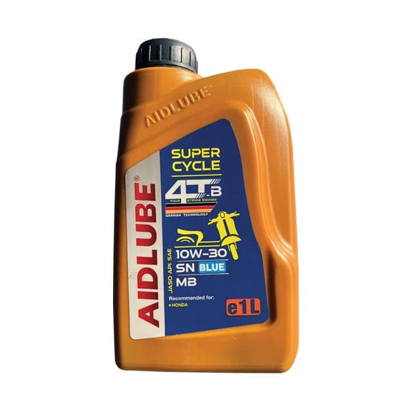 روغن موتور ایدلوب AIDLUBE 10W-30 SN فول سنتتیک مخصوص موتورهای اسکوتر مدرن