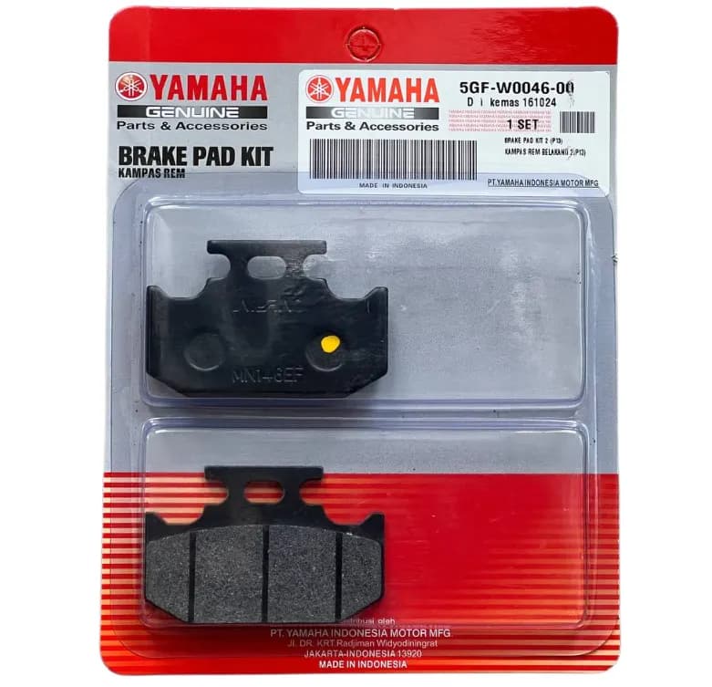 لنت ترمز چرخ عقب اصل برای WR155 / XSR / MT15 / R15