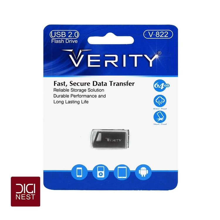 فلش مموری وریتی 64 گیگ V822 USB2.0 — تصویر ۲