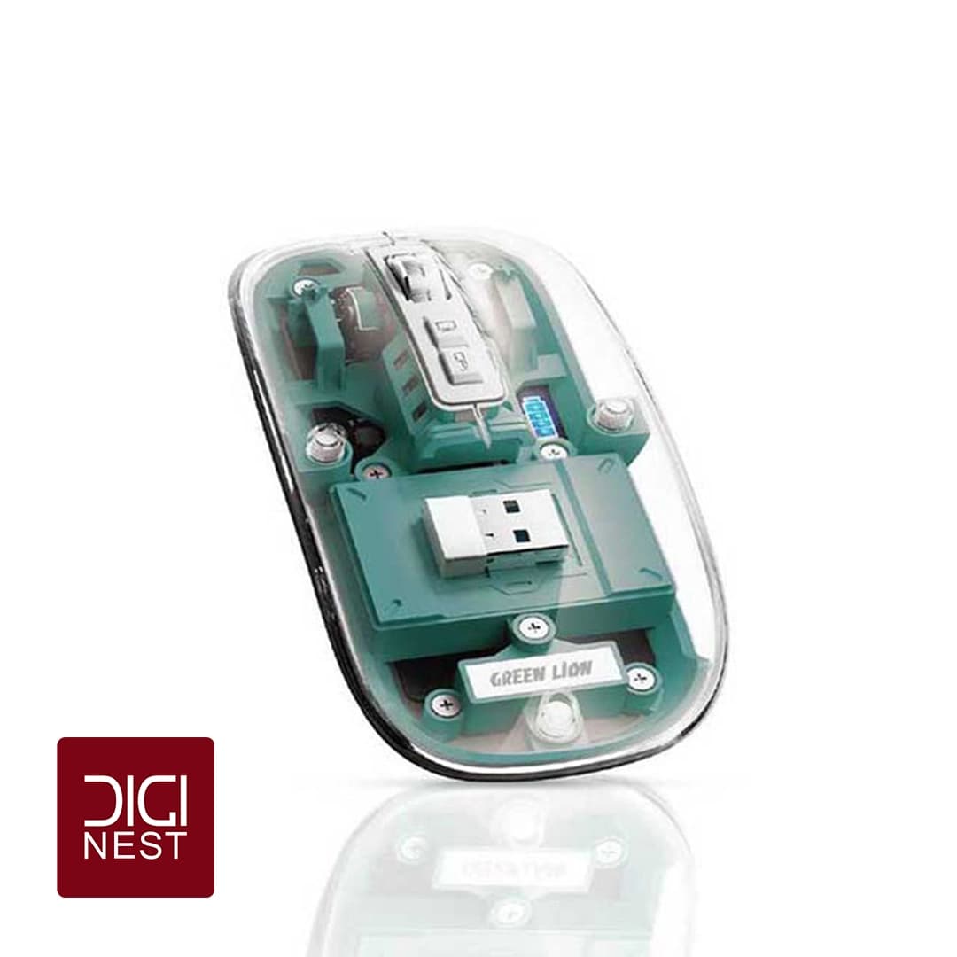 ماوس بی‌سیم گرین لاین مدل Transparent Mouse GL-113 — تصویر ۴