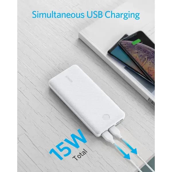 پاوربانک انکر مدل Anker A1268 ظرفیت 20000 میلی آمپر ساعت با گارانتی شرکتی — تصویر ۱۲