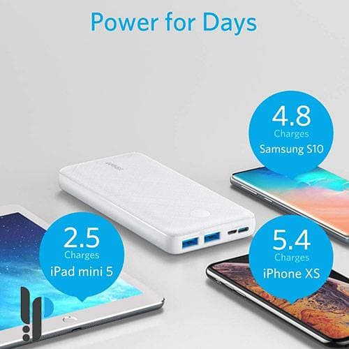 پاوربانک انکر مدل Anker A1268 ظرفیت 20000 میلی آمپر ساعت با گارانتی شرکتی — تصویر ۶