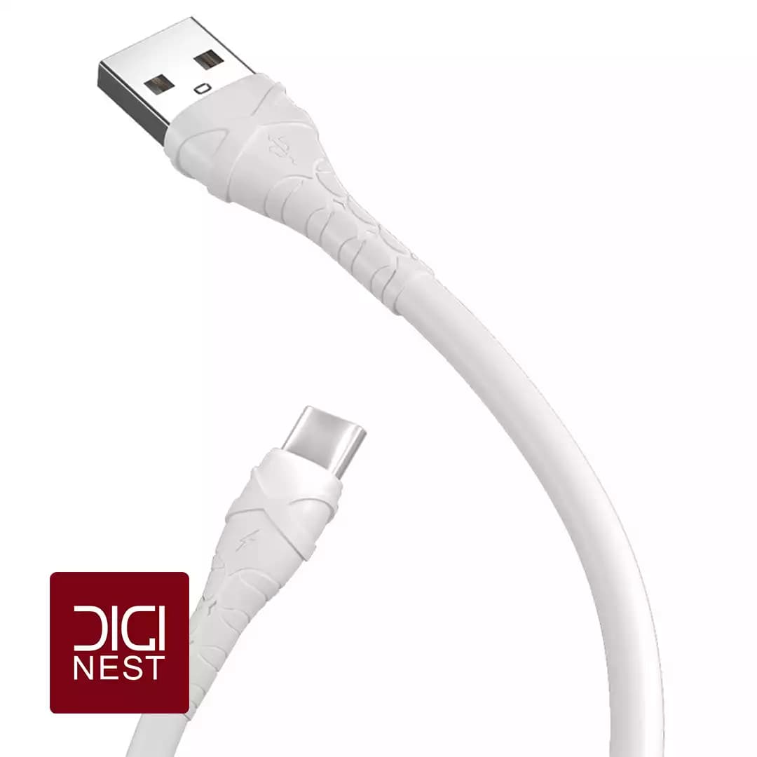 کابل تبدیل USB به USB-C سیبراتون مدل S207C طول 1.1 متر — تصویر ۲