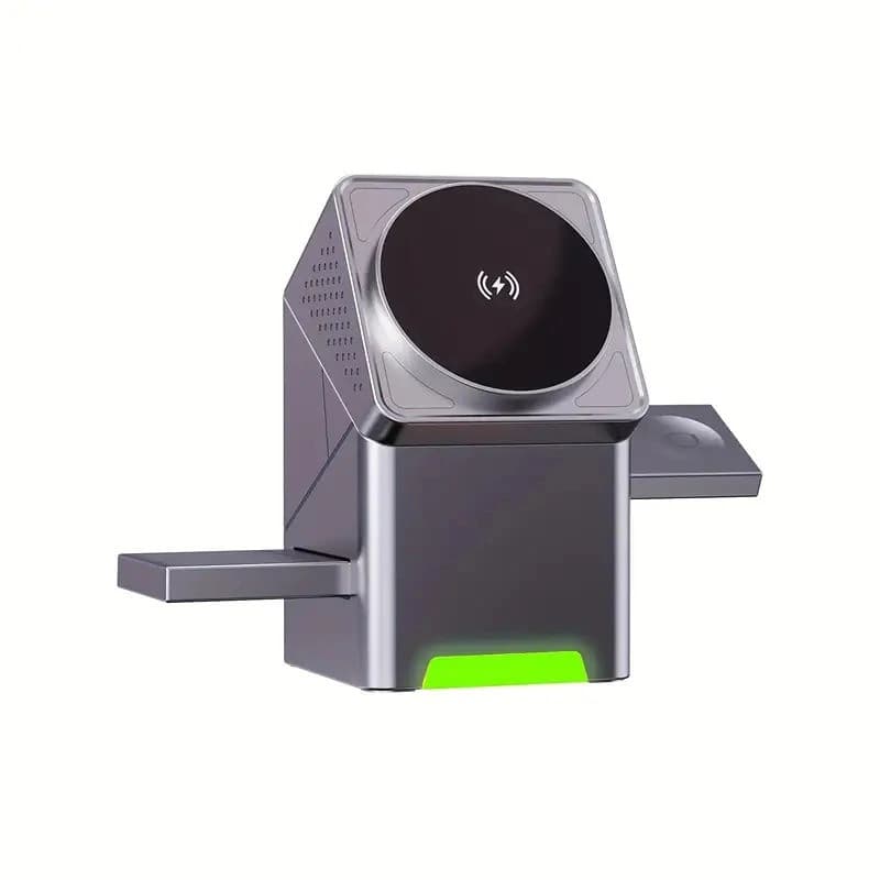 پایه شارژ رومیزی وایرلس مدل wireless charging 15W – R7
