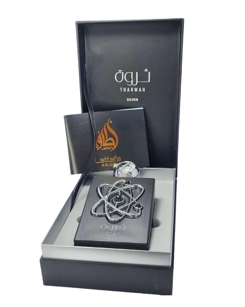 ادکلن مردانه ثروت سیلور (Lattafa Tharwah Silver) حجم 100میل لطافه — تصویر ۲